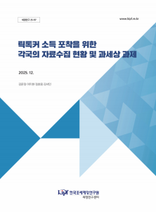 틱톡커, 디지털 플랫폼 과세, 국제정보교환, 세원포착, PG사