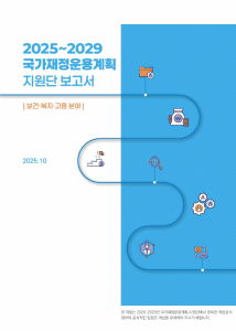 2025~2029 국가재정운용계획 보건·복지·고용 분야 표지