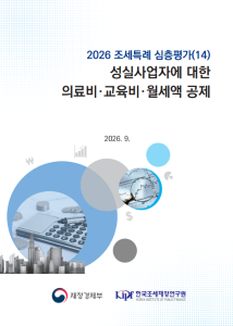 성실사업자, 의료비 공제, 교육비 공제, 월세액 공제