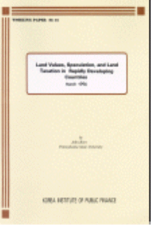 Land Values, Speculation, and Land Taxation in Rapidly Developing Countries cover image