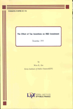 The Effect of Tax Incentives on RnD Investment cover image